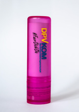Lippenpflegestift mit 3-farbigem Aufdruck